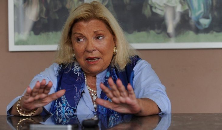 translated from Spanish: Carrio dropped his candidacy for having “failed” in the attempt at unity