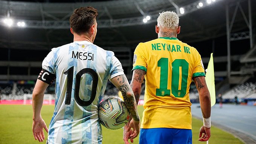 Conmebol chose Lionel Messi and Neymar as the best players of the Copa America