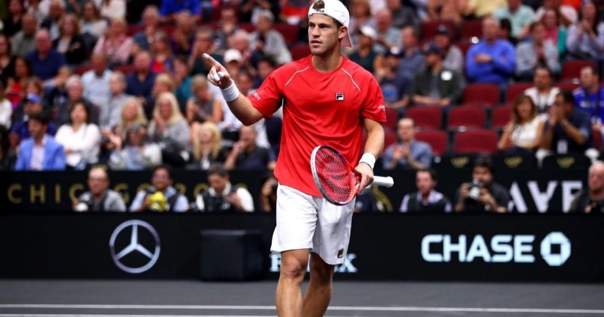 Diego Schwartzman was called up for the Laver Cup