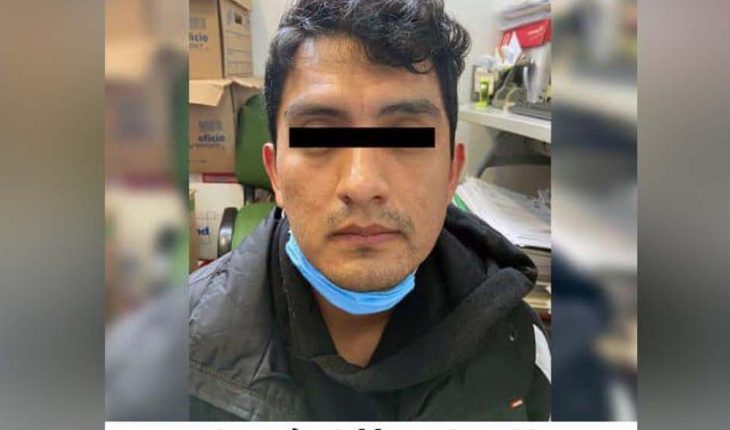 translated from Spanish: “El Grillo”, alleged parricida, arrested in The State of Mexico