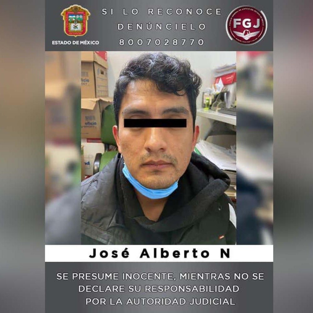 "El Grillo", alleged parricida, arrested in The State of Mexico