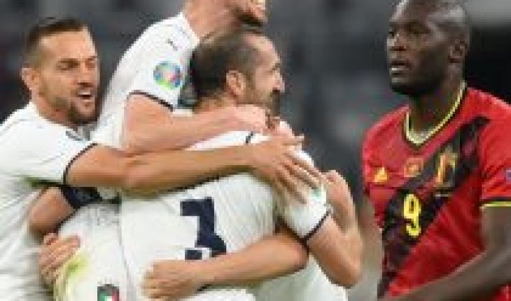 translated from Spanish: Italy triumphs over Belgium and will face Spain in the semi-finals of the European Championship