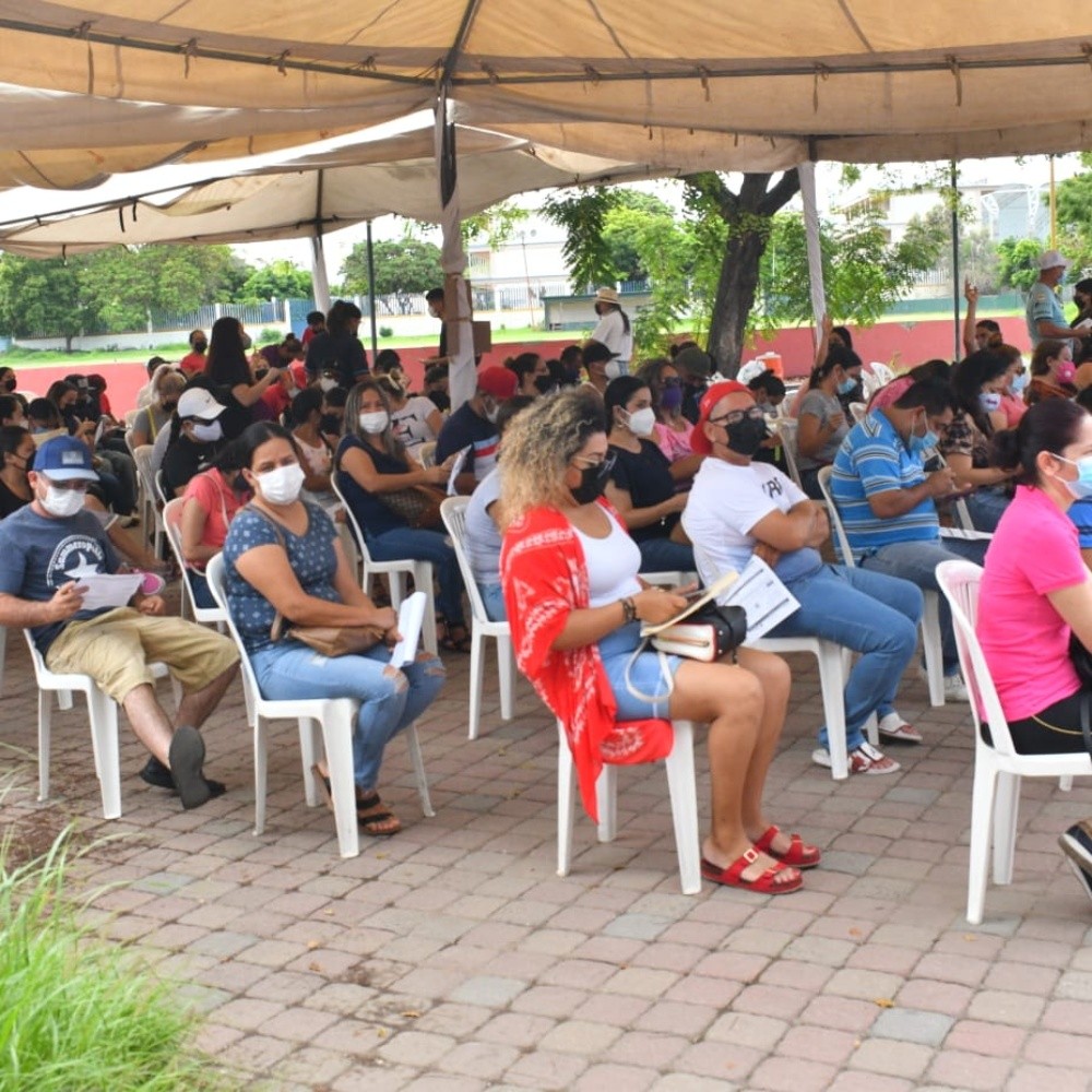 Long lines for Covid-19 vaccination to those of 30-39 in Mazatlan