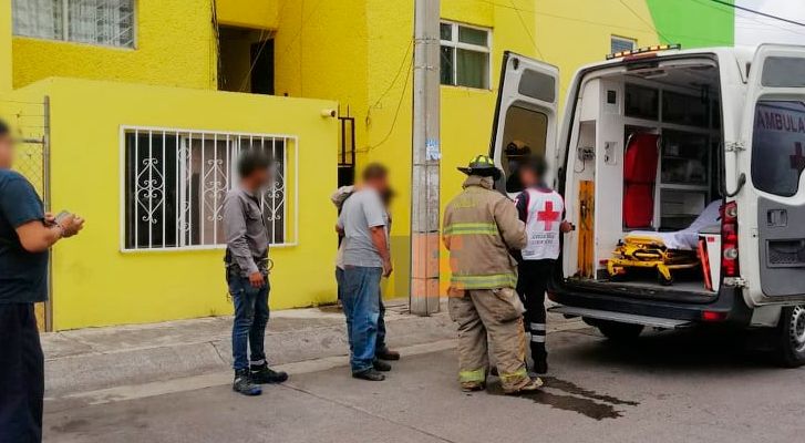 Megacable employee suffers electric shock in building of the Justo Mendoza colony