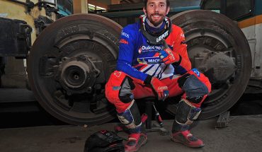 translated from Spanish: National driver Giorgio Carboni prepares for the third round of the Canav Rally Raid