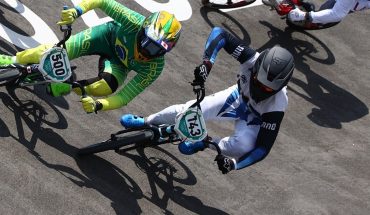 translated from Spanish: Nicolás Exequiel Torres got into the semifinals of BMX Racing