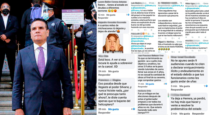On social networks, users criticize Silvano Aureoles' insistence on looking for Andrés Manuel