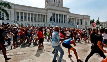translated from Spanish: Protests in Cuba: The IACHR warned of “serious violations” of human rights.