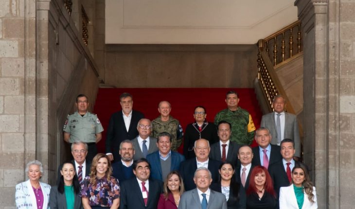 translated from Spanish: Ramirez Bedolla Analyzes Security Strategy with AMLO and Federal Cabinet