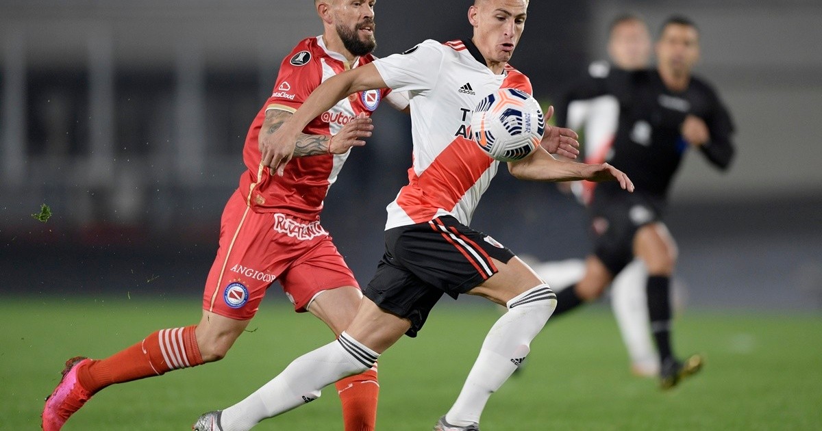 River equalized 1 to 1 with Argentinos in the Monumental