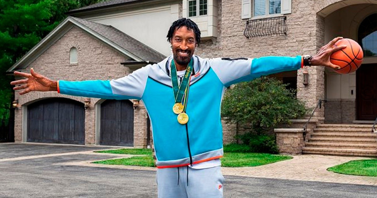 Scottie Pippen rents her mansion to watch the Tokyo Olympics