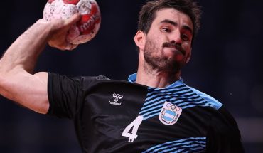 translated from Spanish: Sebastián Simonet said goodbye to the Argentine handball team: “It’s a finishing touch to be here”