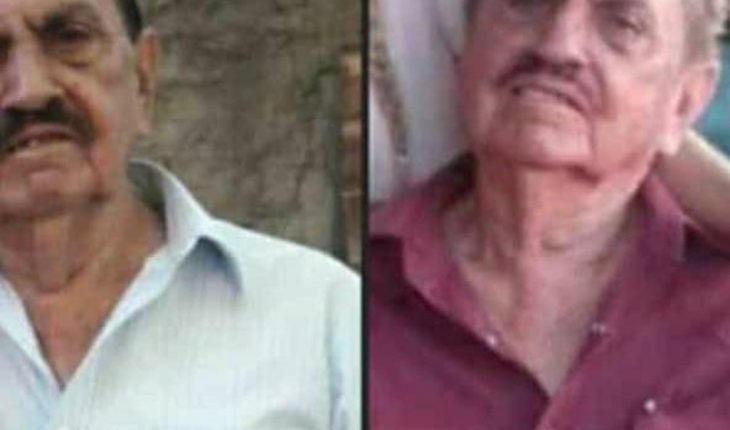translated from Spanish: They are looking for Enrique, an elderly person who disappeared in Guasave