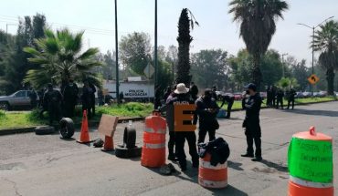 Three days have already been the demonstrations of Police in Michoacan