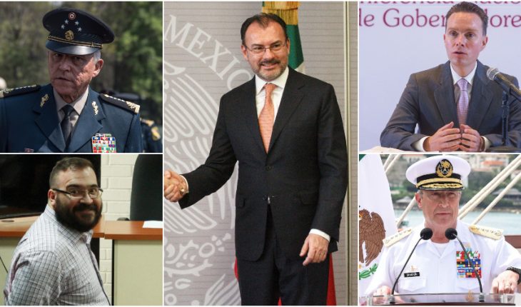 translated from Spanish: Videgaray, Cienfuegos and Duarte, behind payments to Pegasus for espionage