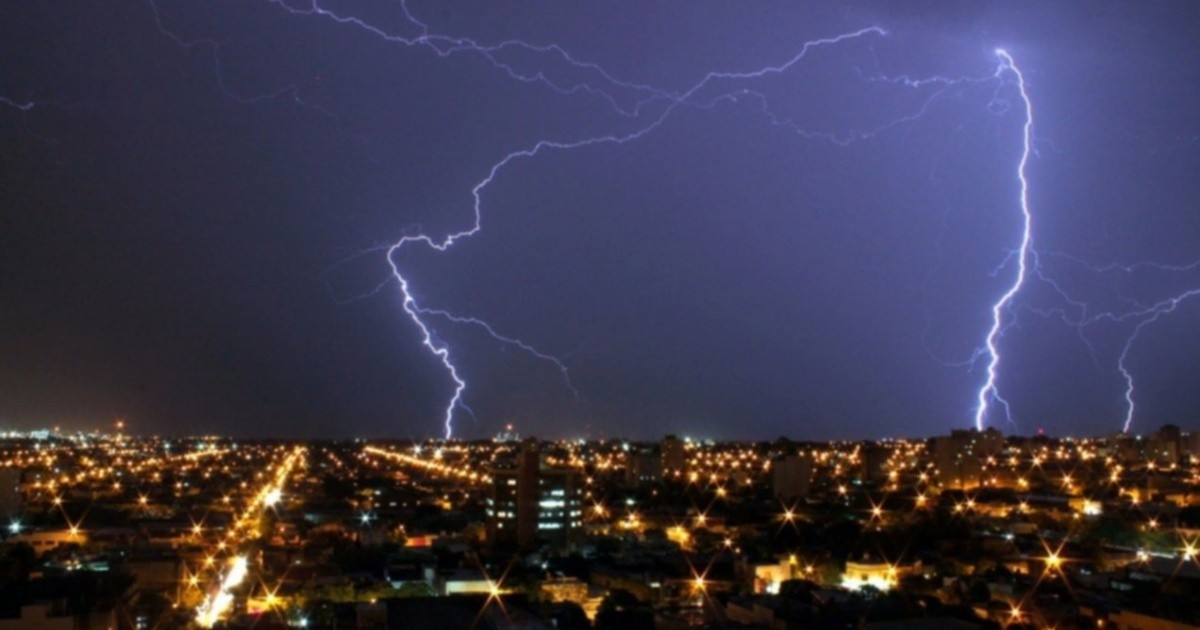 Alerta por tormentas en la Ciudad, la provincia de Buenos Aires, Santa Fe y Entre Ríos