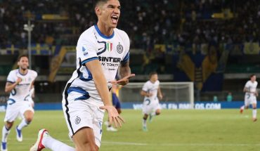 Doblete de Joaquín Correa en su debut con la camiseta del Inter