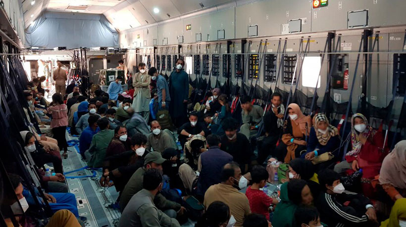 EE.UU. aseguró que 19 mil personas fueron evacuadas de Kabul este martes