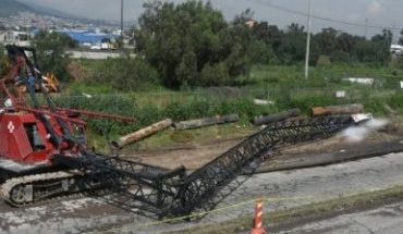 Falla en grúa mata a 5 trabajadores de Viaducto Elevado en Ecatepec