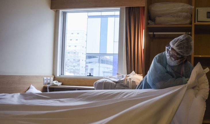 Hombre en huelga de hambre por alto costo de hoteles sanitarios: “Esto es un gran negocio, está articulado”