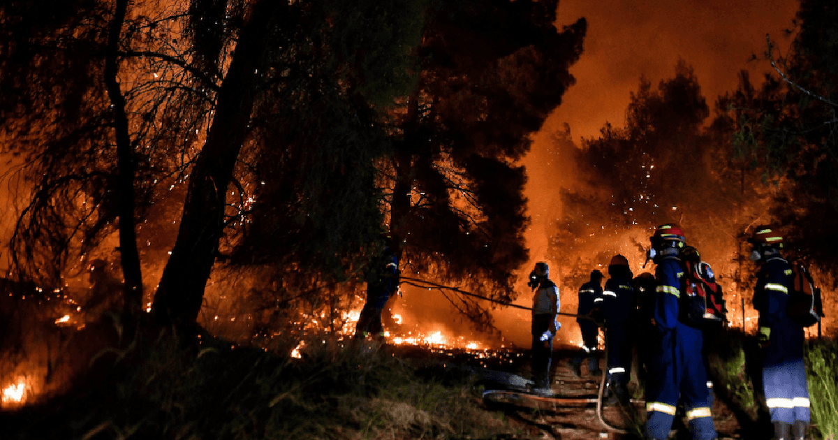 La ola de calor en el hemisferio norte provoca incendios en Grecia e Italia