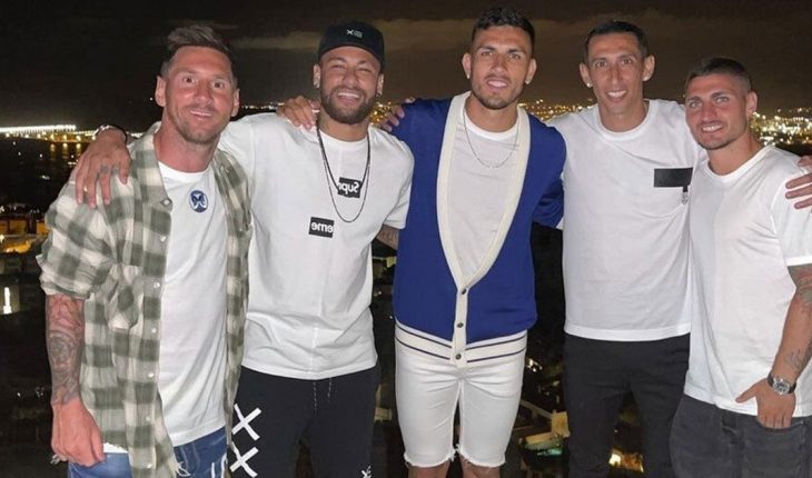 Messi, sobre la foto con los jugadores del PSG: “De broma, me dijeron que fuera a París”