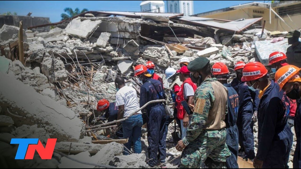 Crece la cifra de víctimas del terremoto en Haití: al menos 1297 muertos y 5700 heridos