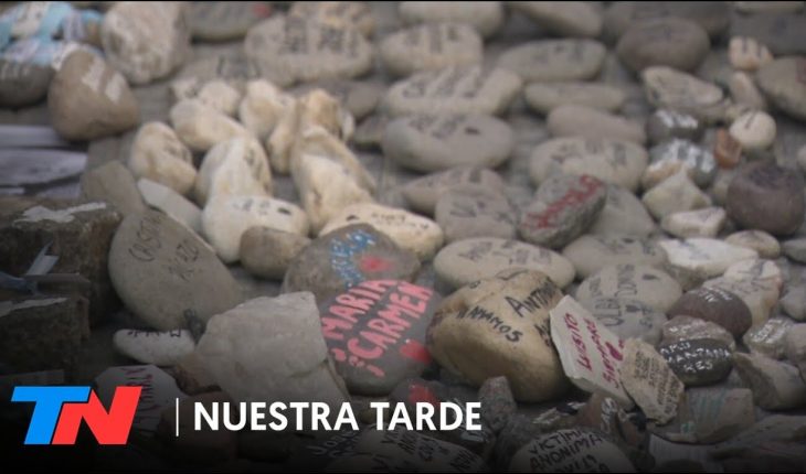 Video: La marcha de las piedras por las víctimas del Covid-19 en la Argentina