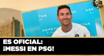 Video: Messi es presentado por el PSG | La Bola del 6