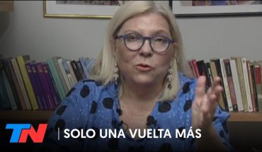 Video: "SI VOTAMOS A CHANTAS, ¿QUÉ QUIEREN QUE TENGAMOS, ESTADISTAS?" | Elisa Carrió en SOLO UNA VUELTA MÁS