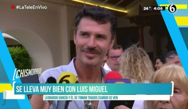 Video: ¿Qué relación tiene Leonardo García con Luis Miguel? | El Chismorreo