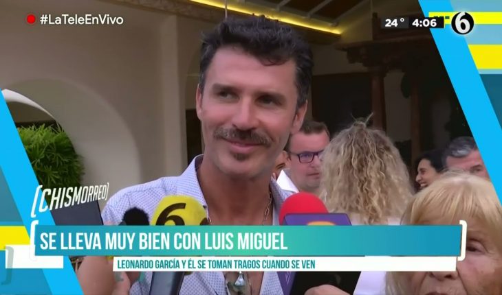 Video: ¿Qué relación tiene Leonardo García con Luis Miguel? | El Chismorreo