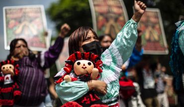 delegación zapatista marcha en CDMX