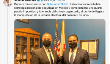 translated from Spanish: Aureoles accused of violating secrecy rules in the United States