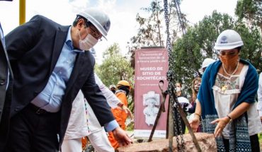 translated from Spanish: Construction of the Site Museum of the Archaeological Zone of Xochitécatl in Tlaxcala begins