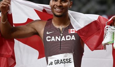 translated from Spanish: De Grasse succeeds Bolt as the king of the 200-meter dash