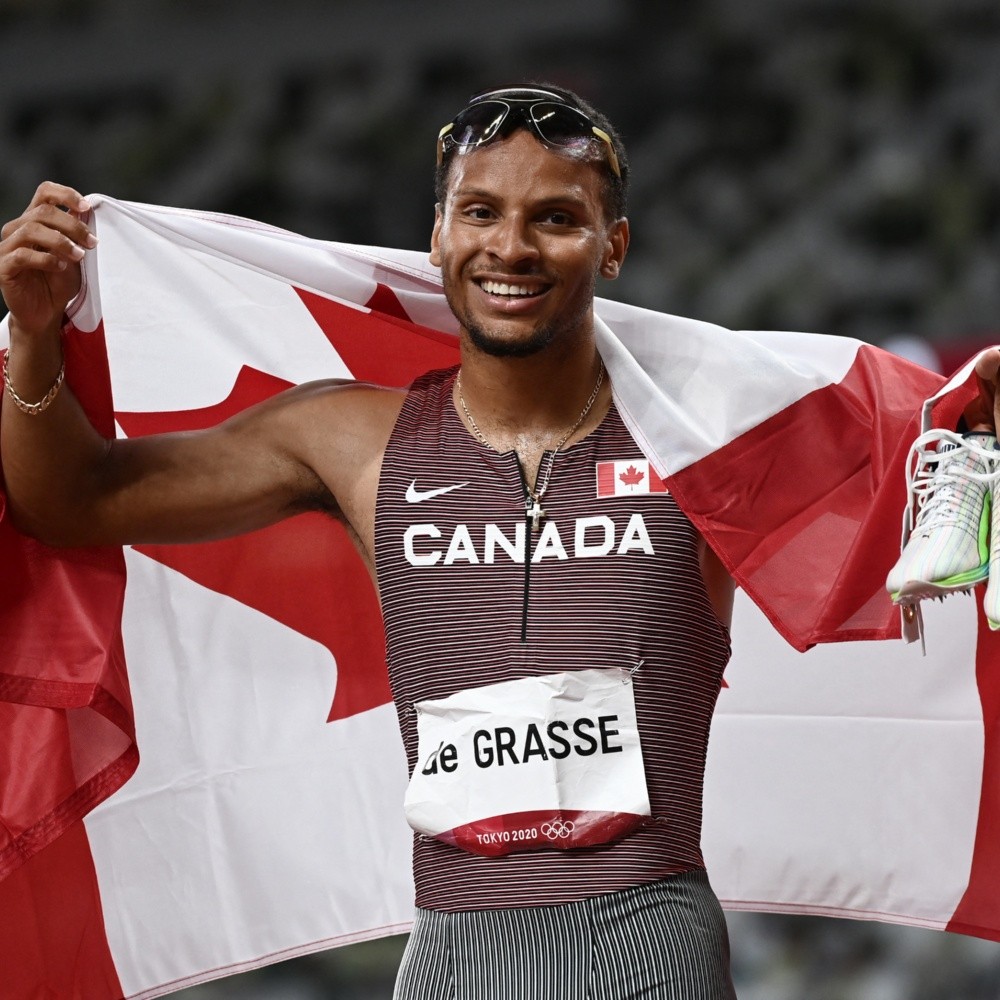 De Grasse succeeds Bolt as the king of the 200-meter dash
