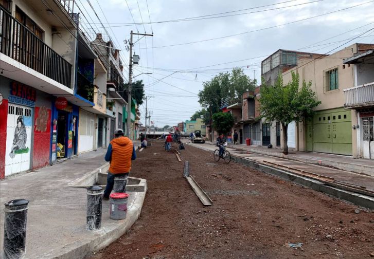Government of Morelia reports progress of 65 percent in construction of Ocampo Street