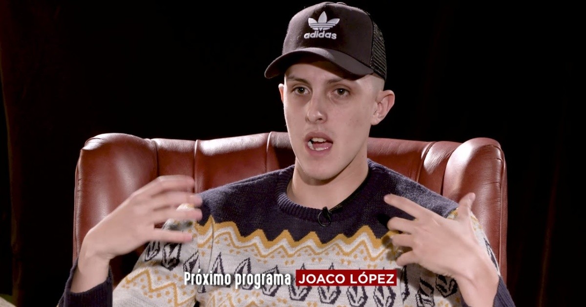 Joaco López in Seres Libres: "If I didn't have drugs on the weekend I would get grumpy"