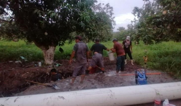 translated from Spanish: Jumapae manages to repair leak in Baluarte-Escuinapa aqueduct