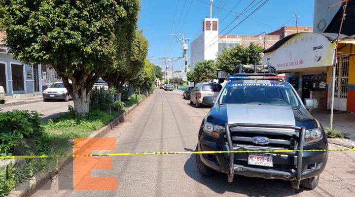 Motorcyclist is shot dead in the colony of Nueva España