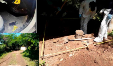 translated from Spanish: Nine bodies located in graves in Villa de Álvarez, Colima
