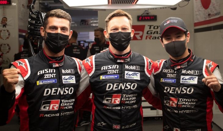 translated from Spanish: The Toyota of “Pechito” López achieved pole position in the 24 hours of Le Mans