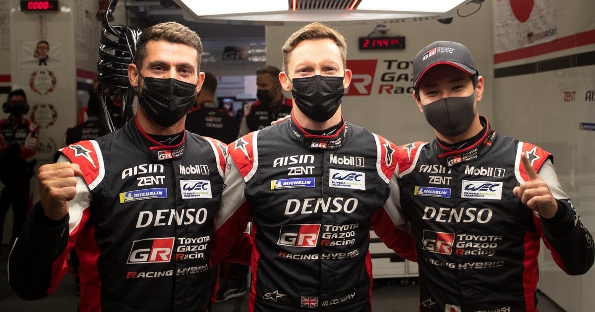 The Toyota of "Pechito" López achieved pole position in the 24 hours of Le Mans