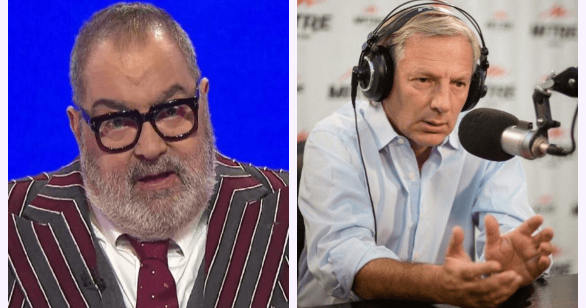 The tense moment in the radio pass between Jorge Lanata and Marcelo Longobardi