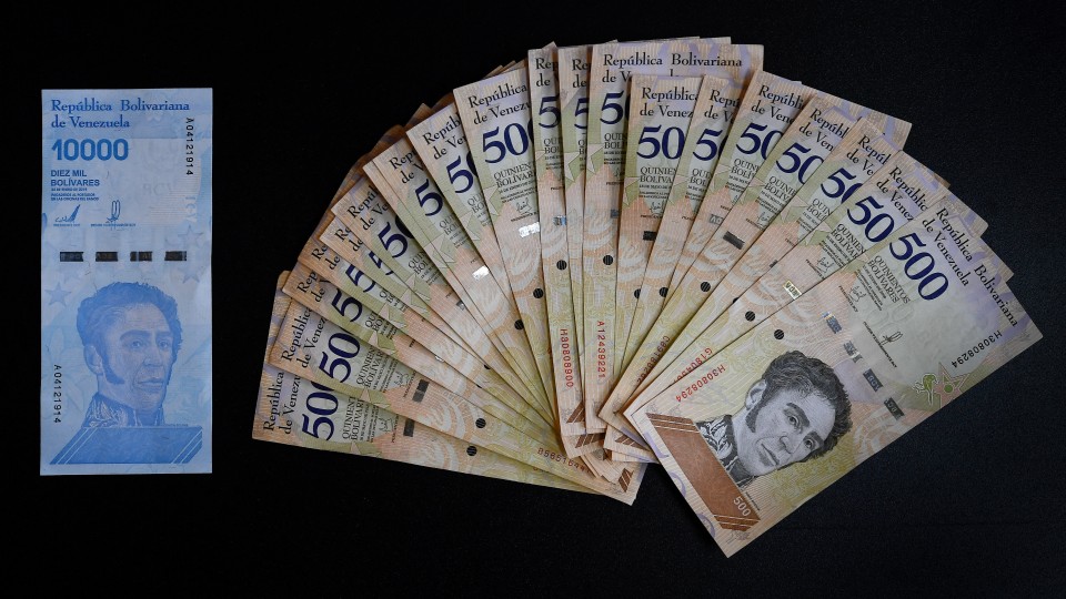 Venezuela will eliminate 6 zeros to its currency and announce new notes