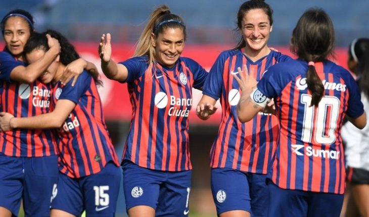 translated from Spanish: Women’s football: San Lorenzo won and stayed with the top of zone A