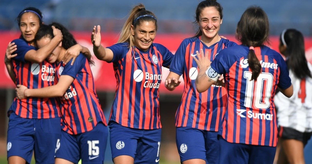Women's football: San Lorenzo won and stayed with the top of zone A