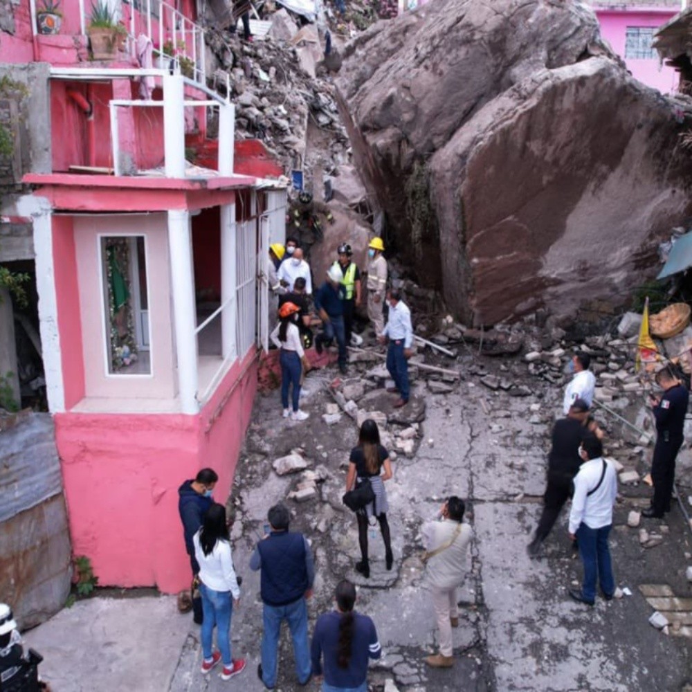 5 albergues Tlalnepantla afectados Cerro del Chiquihuite
