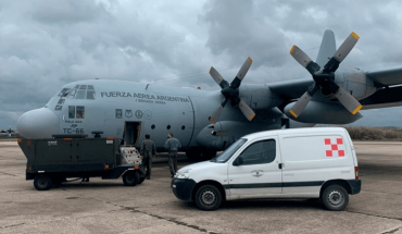 Argentina envió ayuda humanitaria a Cuba para enfrentar la pandemia